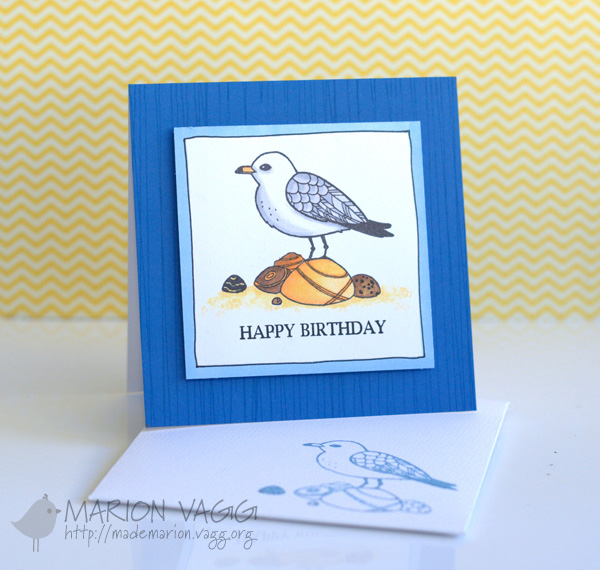 Happy Birthday and envelope