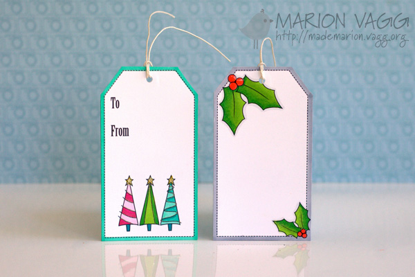 Christmas tags 1