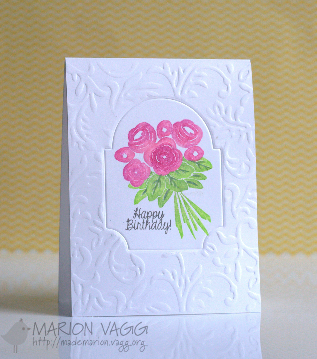 Happy Birthday Flower | Marion Vagg