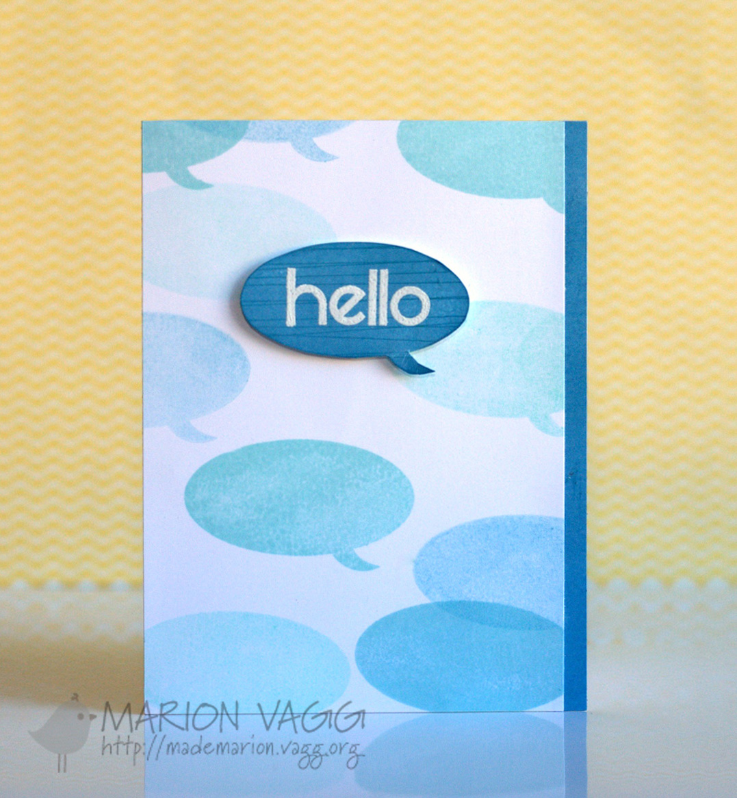 Hello | Marion Vagg