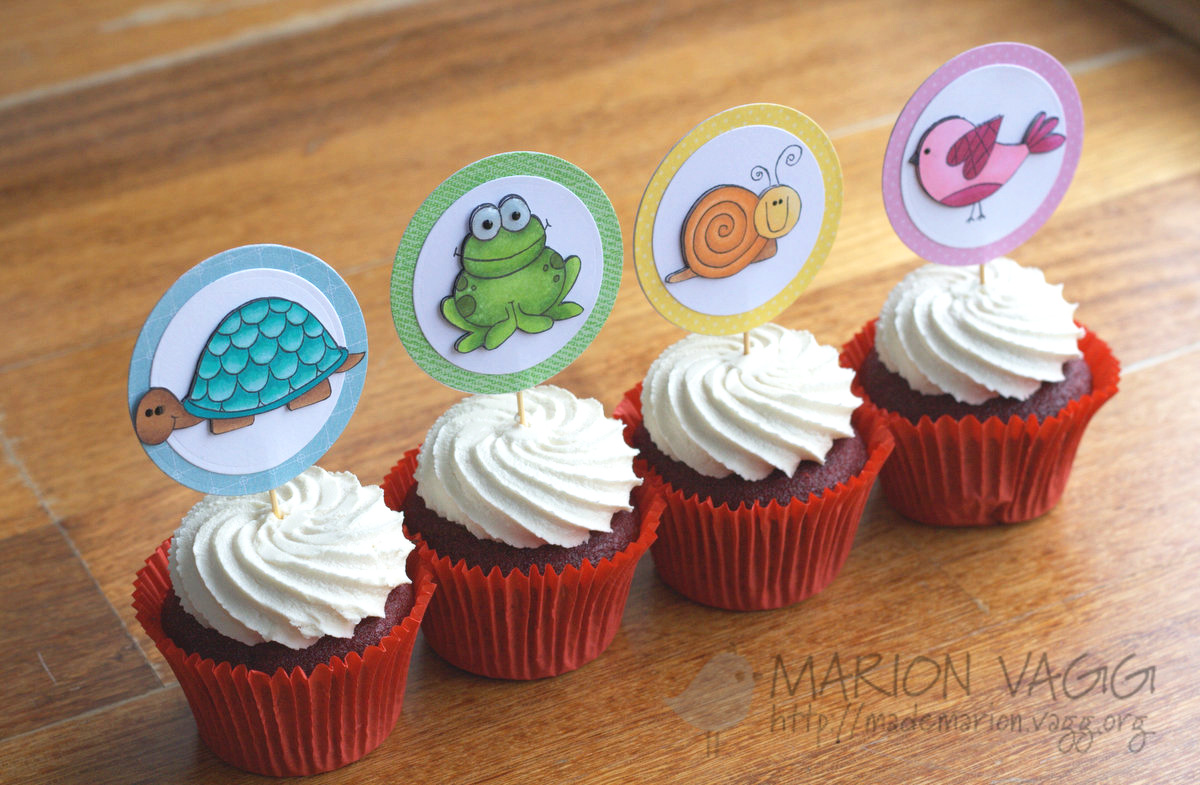 Cup Cake Toppers 3 | Marion Vagg
