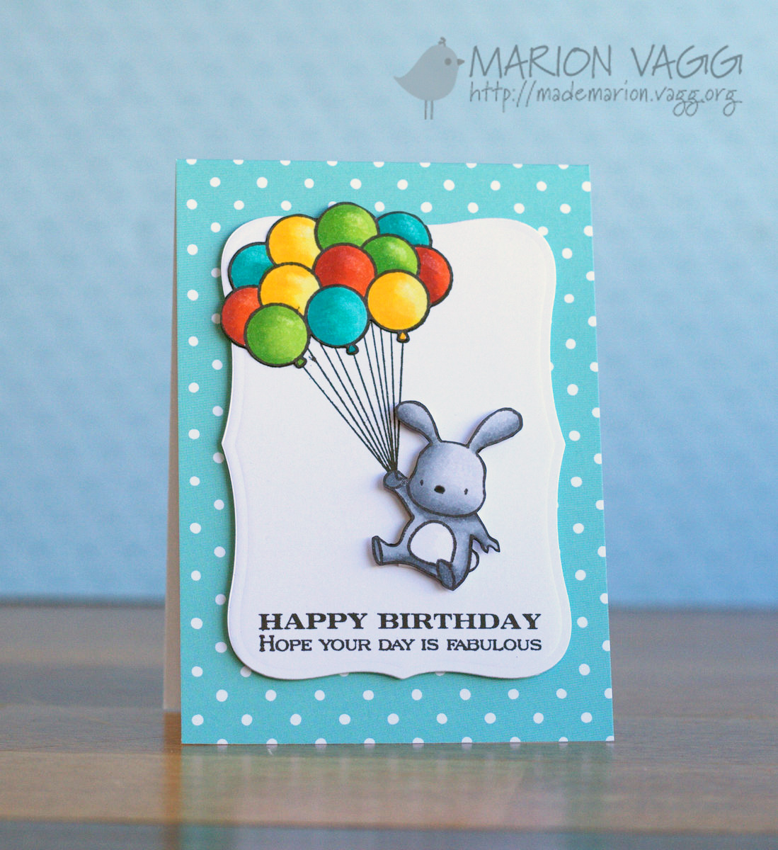 Birthday Bunny | Marion Vagg