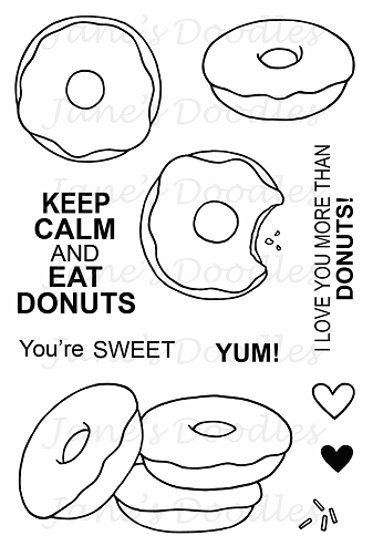 Donuts - Jane's Doodles