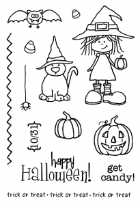 Jane's Doodles Winnie Halloween