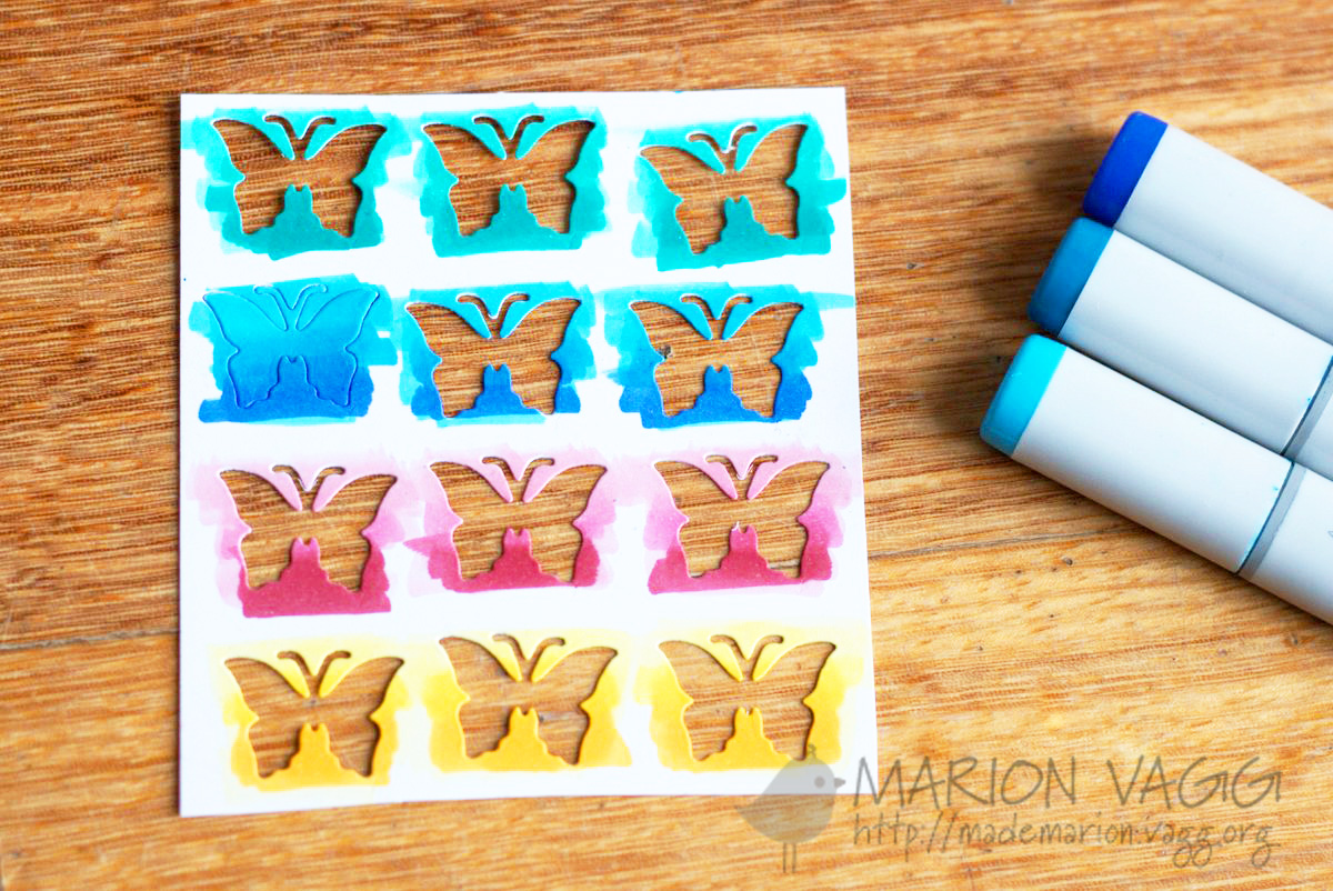Butterfly colouring | Marion Vagg
