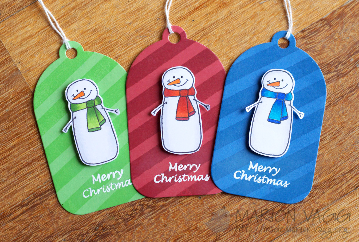 Christmas tags x 3 JD | Marion Vagg