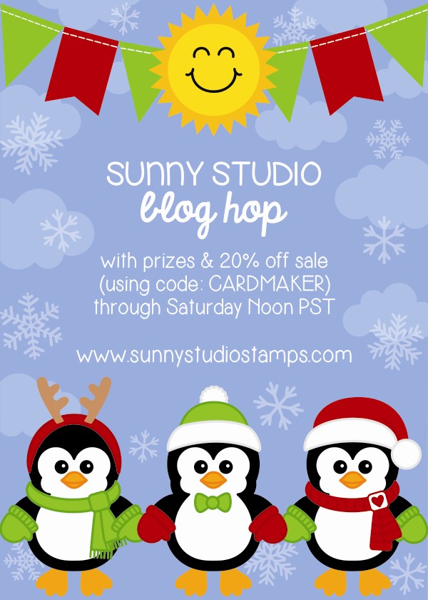 Sunny Studio & CardMaker Blog Hop