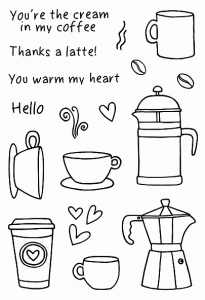 Jane's Doodles Coffee Time
