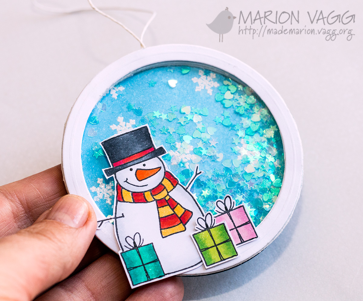 JD Snowman shaker detail | Marion Vagg