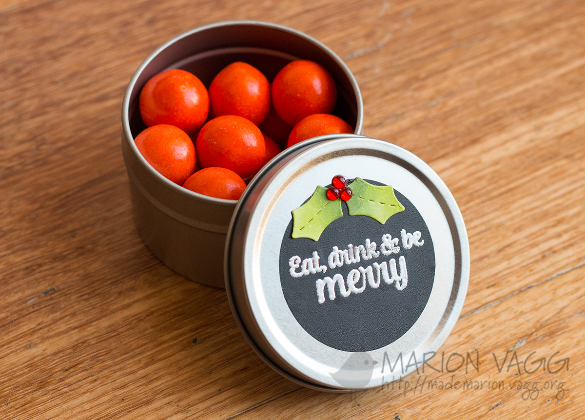 SS Be Merry Gift tin | Marion Vagg